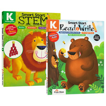 聪慧启蒙系列 英语阅读与写作 科学练习册 幼儿园大班 英文原版 Smart Start Read and Write STEM Grade K 美国加州教辅 英文版