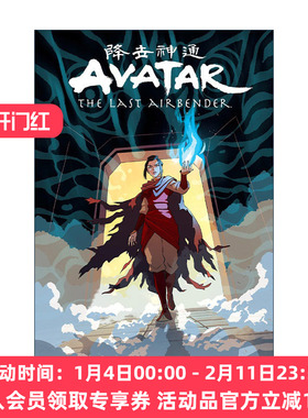 英文原版 Avatar The Last Airbender--Azula in the Spirit Temple 降世神通 最后的气宗 神庙中的阿祖拉 黑马漫画 进口英语书籍