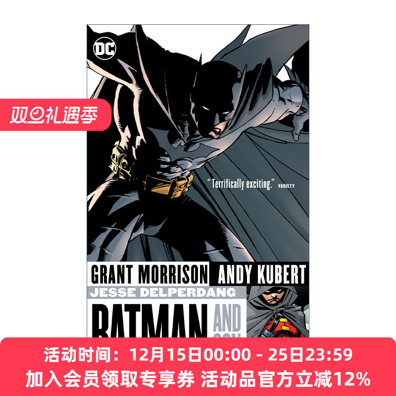 蝙蝠侠父与子 英文原版 Batman and Son DC漫画 Grant Morrison 英文版 进口英语原版书籍