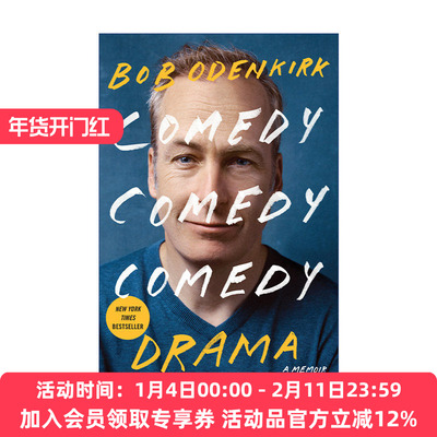鲍勃·奥登科克自传 英文原版 Comedy Drama 风骚律师 Bob Odenkirk 英文版 进口英语原版书籍