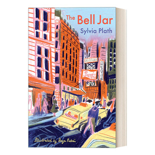 英文原版 The Bell Jar 钟形罩 西尔维娅·普拉斯 彩色精装插画版 巴黎插画师Beya Rebai 英文版 进口英语原版书籍