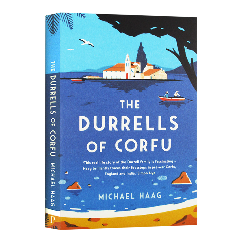 德雷尔一家的科孚岛 英文原版小说 The Durrells of Corfu 英文版 进口原版英语书籍 Michael Haag
