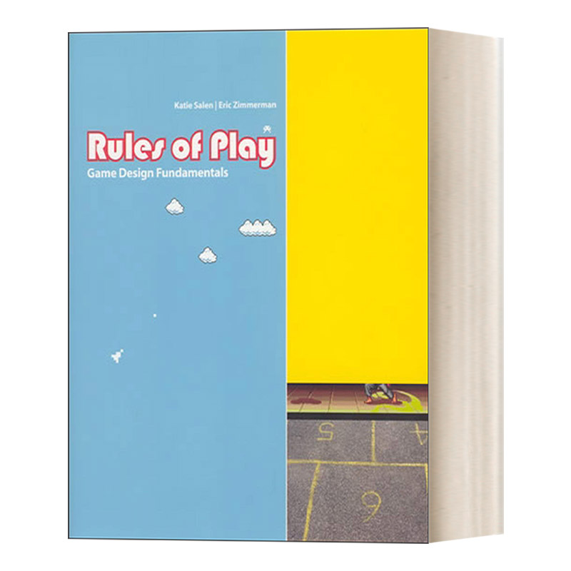 游戏规则 英文原版 Rules of Play The MIT Press 游戏设计基础 Katie Salen 精装 英文版 进口英语原版书籍
