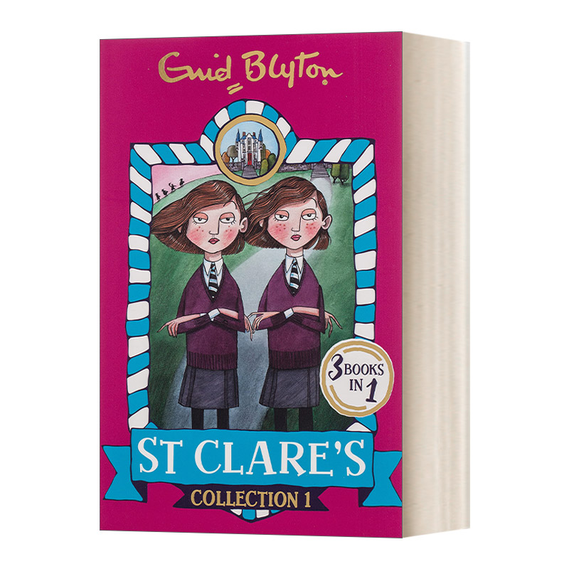 英文原版 St Clare's Collection 1 圣卡莱尔合册1-3 英文版 进口英语原版书籍