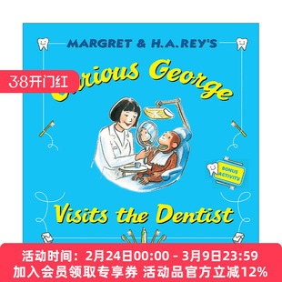 好奇猴乔治看牙医  英文原版 Curious George Visits the Dentist 儿童绘本 英文版 进口英语原版书籍