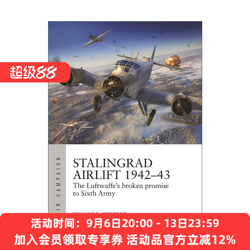 英文原版 Stalingrad Airlift 1942–43 二战德军斯大林格勒空运行动 空中战役系列 英文版 进口英语原版书籍