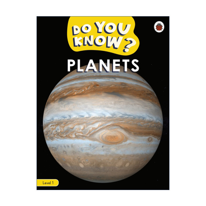 英文原版 小瓢虫少儿自然百科分级阅读 1级 行星 Do You Know Level 1 Planets 英文版 进口英语原版书籍