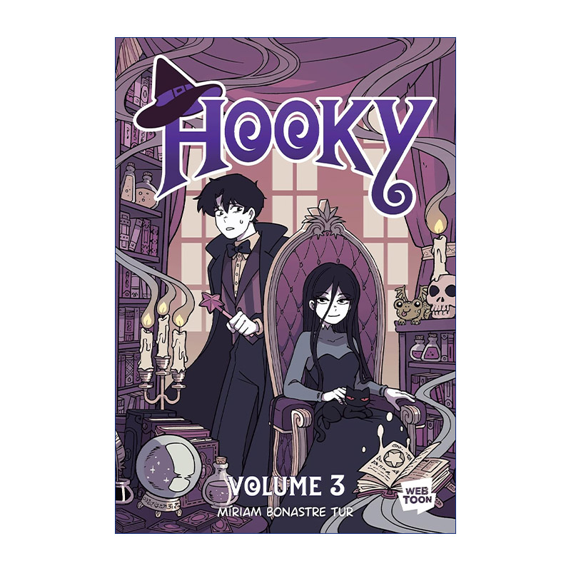 英文原版 Hooky Volume 3双胞胎兄妹的奇幻冒险3全彩漫画英文版进口英语原版书籍