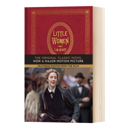 英文原版 Little Women The Original Classic Novel with Photos 小妇人小说 电影封面版 配电影插图 英文版