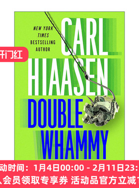 英文原版 Double Whammy Skink 01 祸不单行 推理小说 猫头鹰的叫声作者Carl Hiaasen 英文版 进口英语原版书籍
