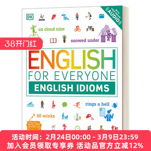 英文原版 English for Everyone English Idioms 人人学英语 英语习语 英文版 进口英语原版书籍