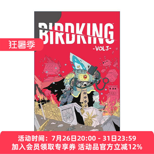 英文原版 Birdking Volume 3 鸟之王 卷三 黑马漫画 奇幻冒险 Daniel Freedman 英文版 进口英语原版书籍