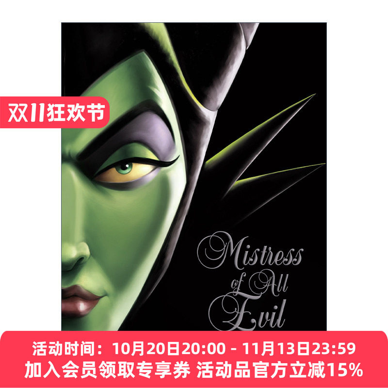 迪士尼反派系列 英文原版 Mistress of All Evil 黑仙女的故事 沉睡魔咒 精装 英文版 进口英语原版书籍
