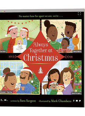 圣诞节永远在一起 英文原版 Always Together at Christmas 4-8岁亲子共读温馨故事启蒙认知儿童绘本 Mark Chambers 英文版 进口书