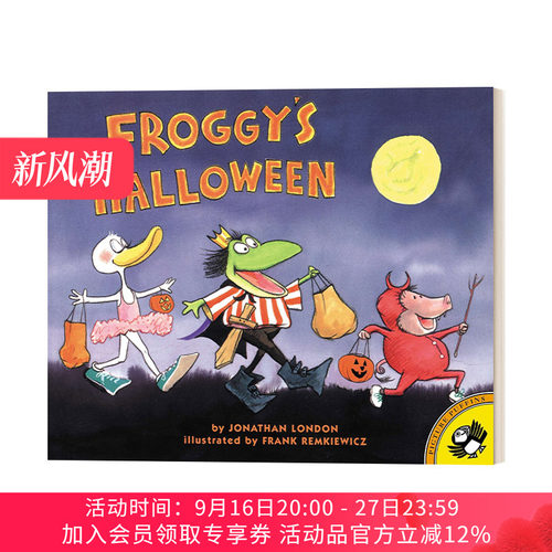 英文原版Froggy'sHalloween