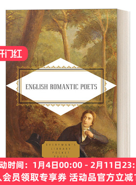 英国浪漫主义诗人诗选 英文原版 English Romantic Poets 人人图书馆精装收藏版 Jonathan Bate 英文版 进口英语原版书籍