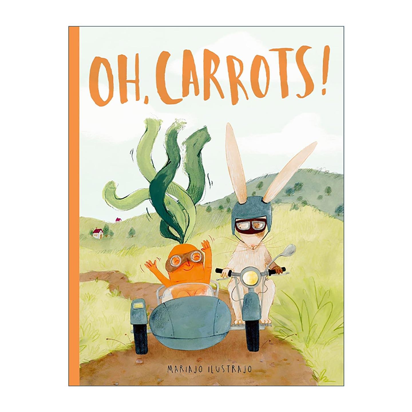 英文原版 Oh Carrots 哎呀 胡萝卜 儿童故事绘本精装 西班牙插画师 Mariajo Ilustrajo 英文版 进口英语原版书籍