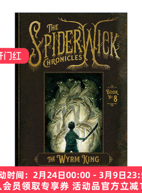 英文原版 The Wyrm King 奇幻精灵历险记8 英文版 进口英语原版书籍