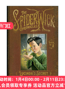 奇幻精灵历险记3 英文原版 Lucinda's Secret 章节书 英文版 进口英语原版书籍