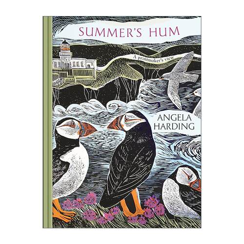 英文原版 Summer's Hum 季节版画四部曲 夏之絮语 艺术自然插画设定集精装 Angela Harding 英文版 进口英语原版书籍