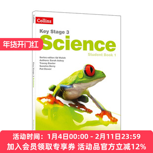 英文原版 Collins Key Stage 3 Science Student Book 1 柯林斯英国初中KS3科学学生用书1 第二版 英文版 进口英语原版书籍