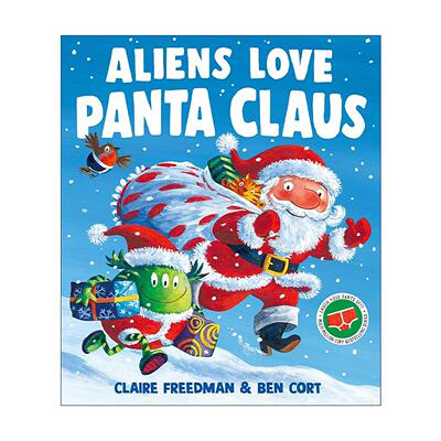 英文原版 Aliens Love Panta Claus 外星人爱圣诞老人 儿童绘本故事 英文版 进口英语原版书籍