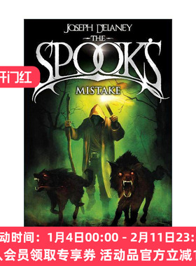 英文原版 The Spook's Mistake 沃德斯通编年5 猎魔人的失误 Joseph Delaney畅销青少年奇幻冒险小说 英文版 进口英语原版书籍