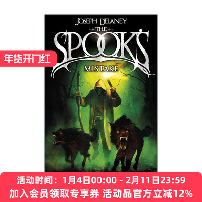 英文原版 The Spook's Mistake 沃德斯通编年5 猎魔人的失误 Joseph Delaney畅销青少年奇幻冒险小说 英文版 进口英语原版书籍