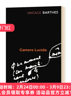 英文原版 Camera Lucida 明室摄影札记 英文版