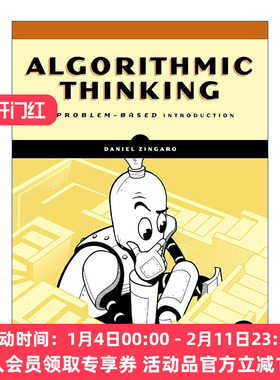 算法思维  英文原版 Algorithmic Thinking A Problem-Based Introduction 基于问题的导论 计算机 英文版 进口英语原版书籍