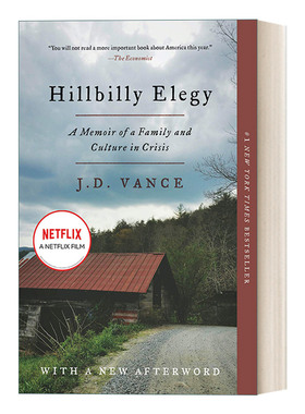 乡下人的悲歌 英文原版 Hillbilly Elegy J.D.万斯 美国生活回忆录 纪实文学社科小说 比尔盖茨 从0到1作者彼得蒂尔推荐 进口书籍