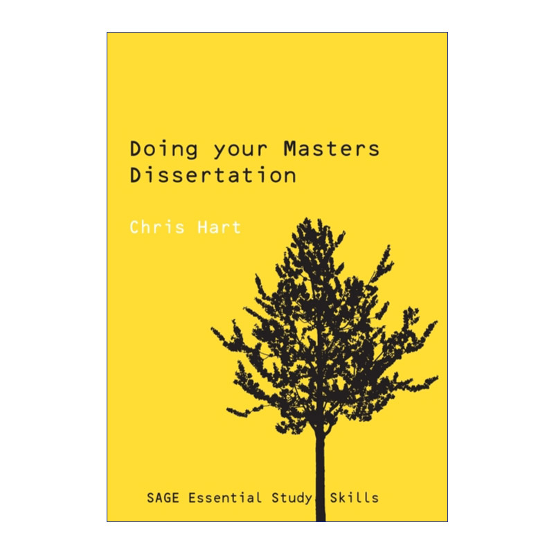 如何写硕士论文  英文原版 Doing Your Masters Dissertation Christopher Hart 英文版 进口英语原版书籍
