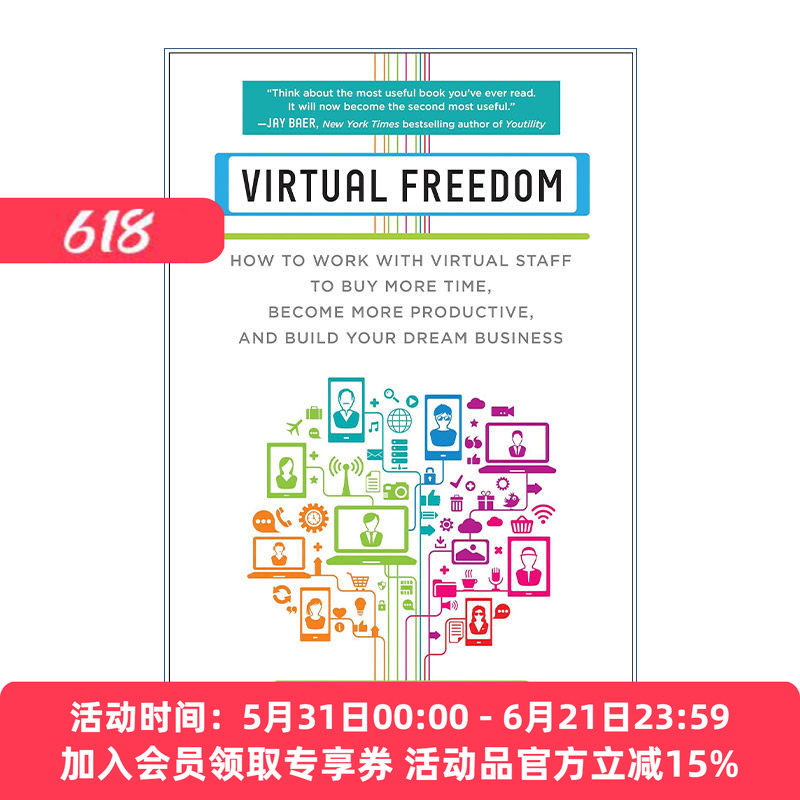 英文原版 Virtual Freedom 虚拟自由 建立虚拟员工团队帮助运营 企业管理指南 Chris C. Ducker 英文版 进口英语原版书籍
