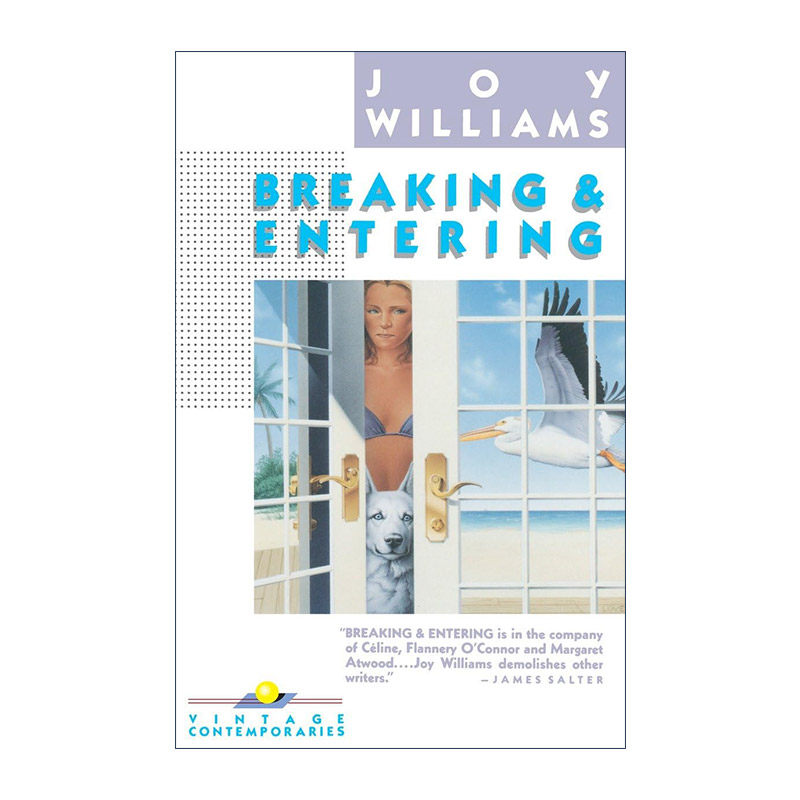 英文原版 Breaking and Entering 私闯民宅 犯罪小说 Joy Williams 英文版 进口英语原版书籍