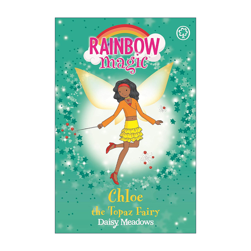 英文原版 Rainbow Magic Chloe The Topaz Fairy 彩虹魔法仙子之珠宝仙女 黄玉仙女 儿童奇幻章节桥梁书 英文版 进口英语原版书籍