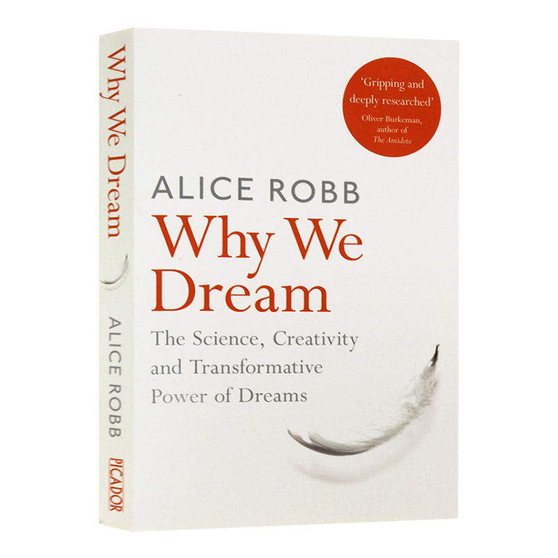 华研原版 人为什么会做梦? 英文原版 Why We Dream 科普读物 Alice Robb 英文版 进口英语书籍