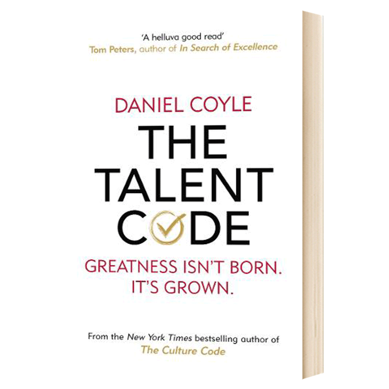 一万小时天才理论 英文原版 The Talent Code 一万小时法则 英文版进口成功励志书籍 人生哲学 纽约时报畅销书作家 丹尼尔科伊尔