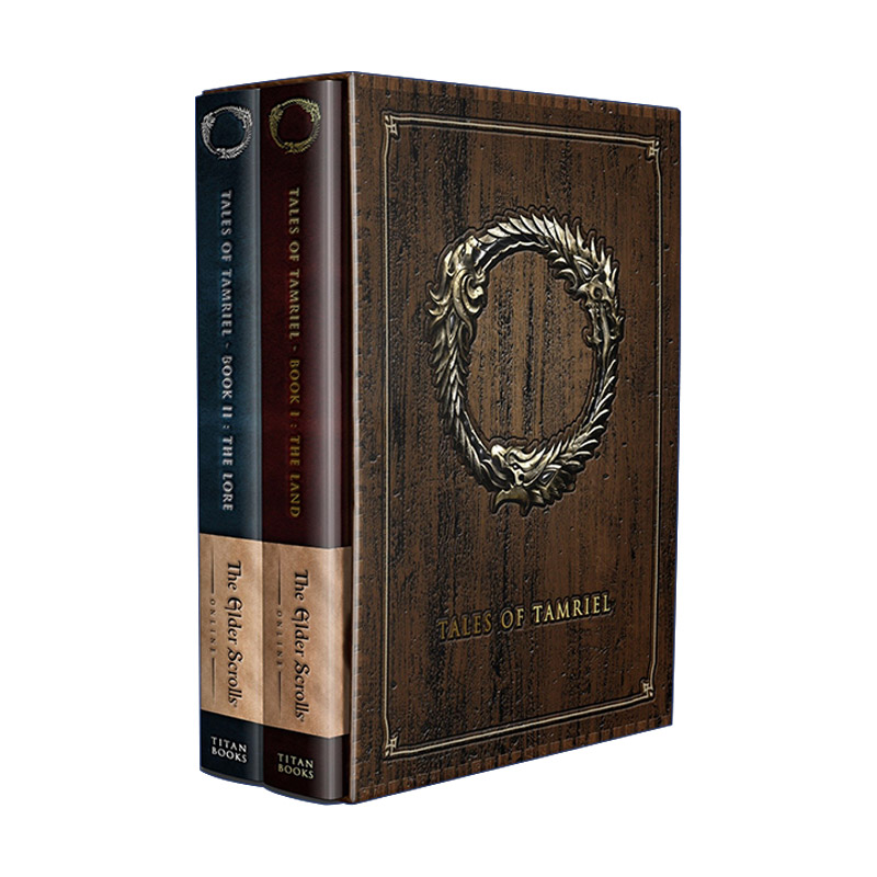 英文原版 The Elder Scrolls Online Volumes I & II 上古卷轴OL：泰姆瑞尔故事集两卷套装 精装 英文版 进口原版英语书籍