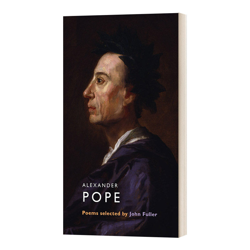 华研原版 英文原版 alexander pope 亚历山大·蒲柏诗选 英文版 进口