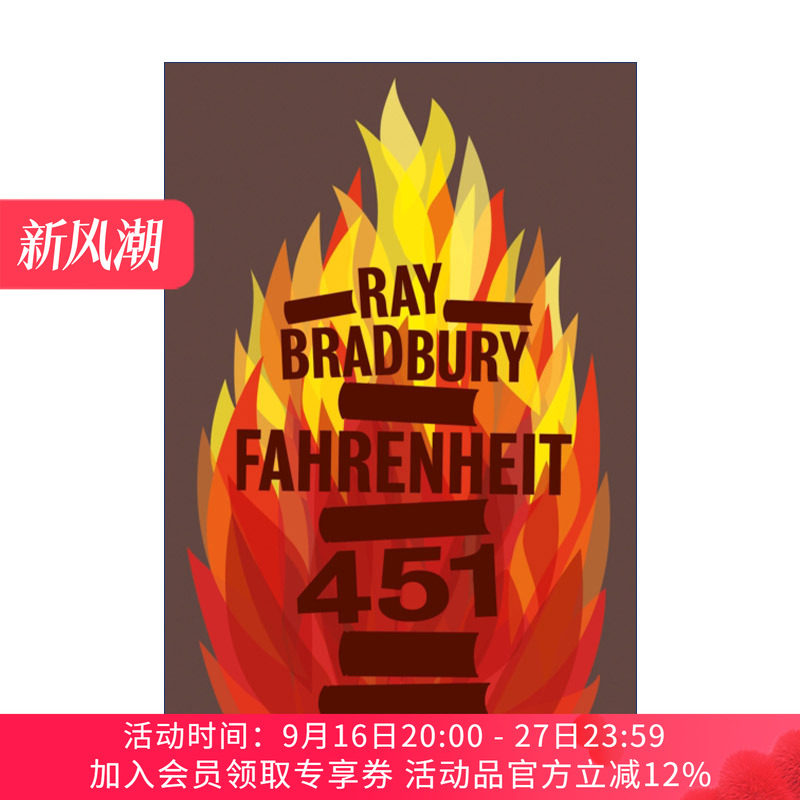 华氏451度 英文原版小说 Fahrenheit 451 雷·布拉德伯里 精装布面收藏版 英文版 进口英语原版书籍
