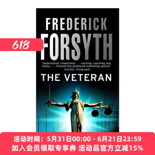 老兵  英文原版 The Veteran 间谍课 超精妙的骗局 间谍小说大师弗福赛斯惊悚短篇小说集 Frederick Forsyth 进口英语原版书籍