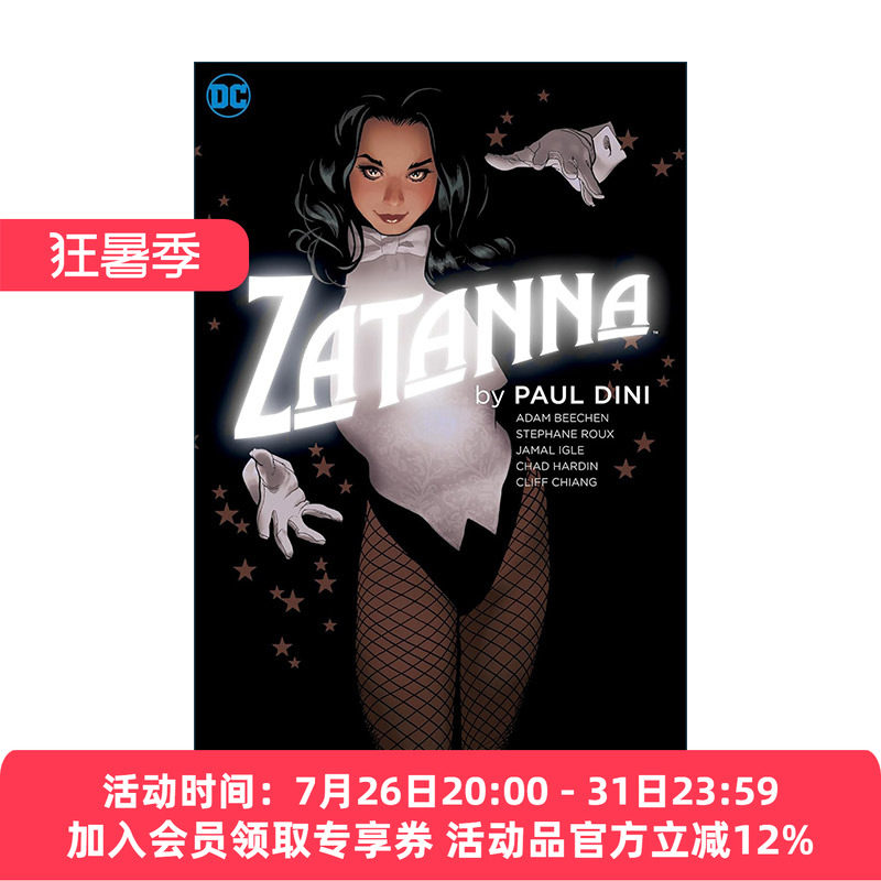 英文原版 Zatanna by Paul Dini New Edition 扎坦娜·扎塔拉 新版 DC漫画 保罗·迪尼 英文版 进口英语原版书籍