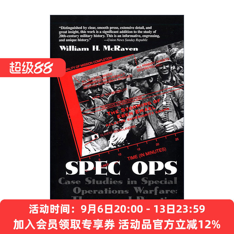 英文原版 Spec Ops 特种行动 特种作战案例研究 理论与实践 历史 William H. McRaven 英文版 进口英语原版书籍