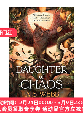 英文原版 Daughter of Chaos 混沌的女儿 黑暗神殿系列1 A.S.Webb奇幻浪漫小说 英文版 进口英语原版书籍