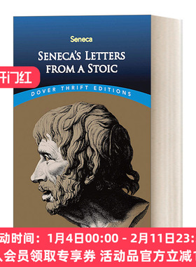 英文原版 Seneca's Letters from a Stoic 塞涅卡道德书简 致鲁基里乌斯书信集 Dover Thrift Editions 英文版 进口英语原版书籍