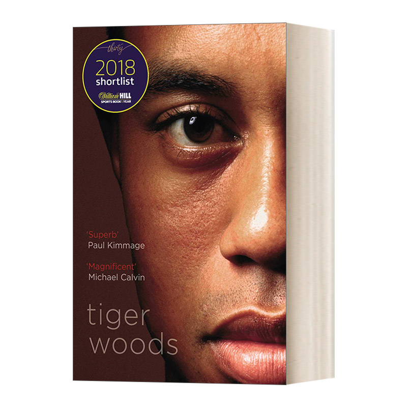 英文原版 Tiger Woods 泰格·伍兹 高尔夫球手自传 英文版 进口英语原版书籍