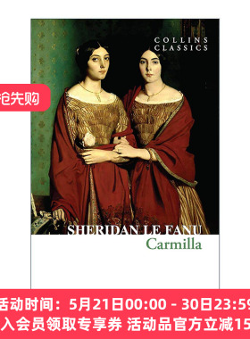 英文原版 Carmilla 卡蜜拉 雪利登·拉·芬努 早期经典哥特小说 柯林斯经典系列 英文版 进口英语原版书籍