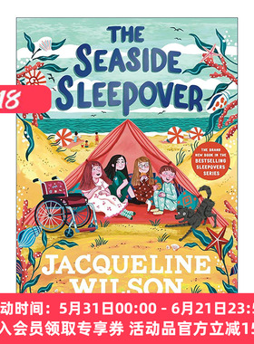 英文原版 The Seaside Sleepover 在海边过夜 杰奎琳·威尔逊 青少年友谊小说 英文版 进口英语原版书籍
