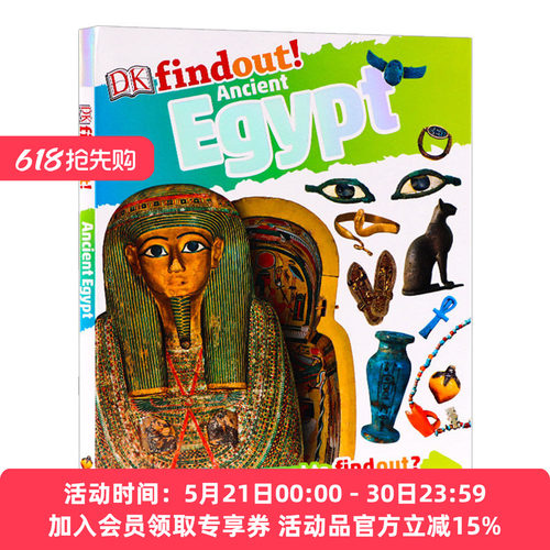 英文原版 DK findout! Ancient Egypt DK小发现 古埃及 科普百科 英文版 进口英语原版书籍
