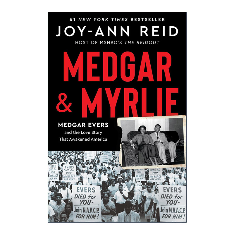 英文原版 Medgar and Myrlie 梅加埃弗斯和唤醒美国的爱情故事 精装 英文版 进口英语原版书籍